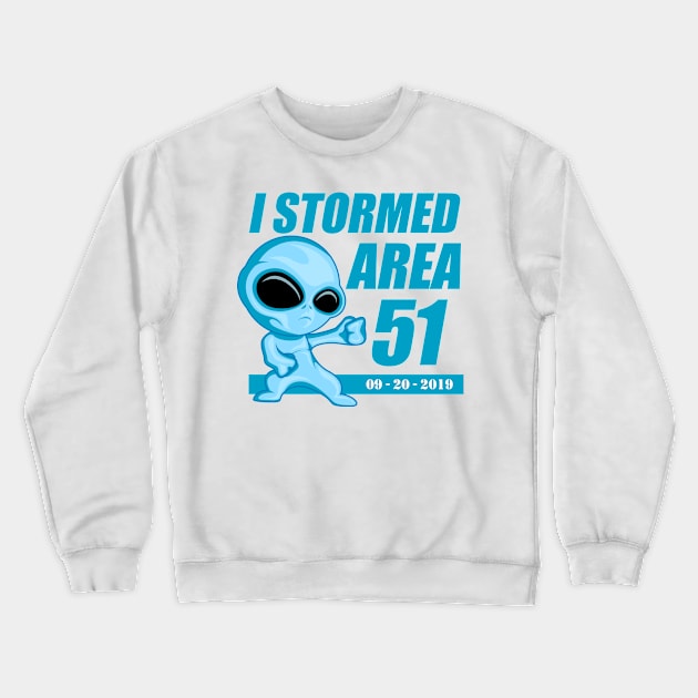 I Stormed Area 51 Crewneck Sweatshirt by geeklyshirts